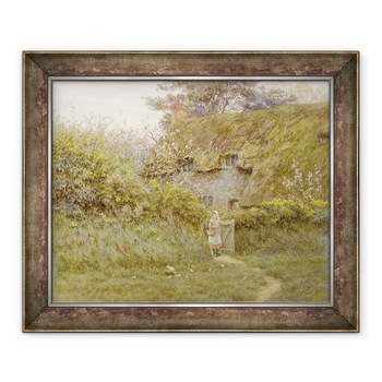 Tablou inramat - Helen Allingham - Primavara, 70 x 85 cm Tablou inramat - Helen Allingham - Primavara, 70 x 85 cm