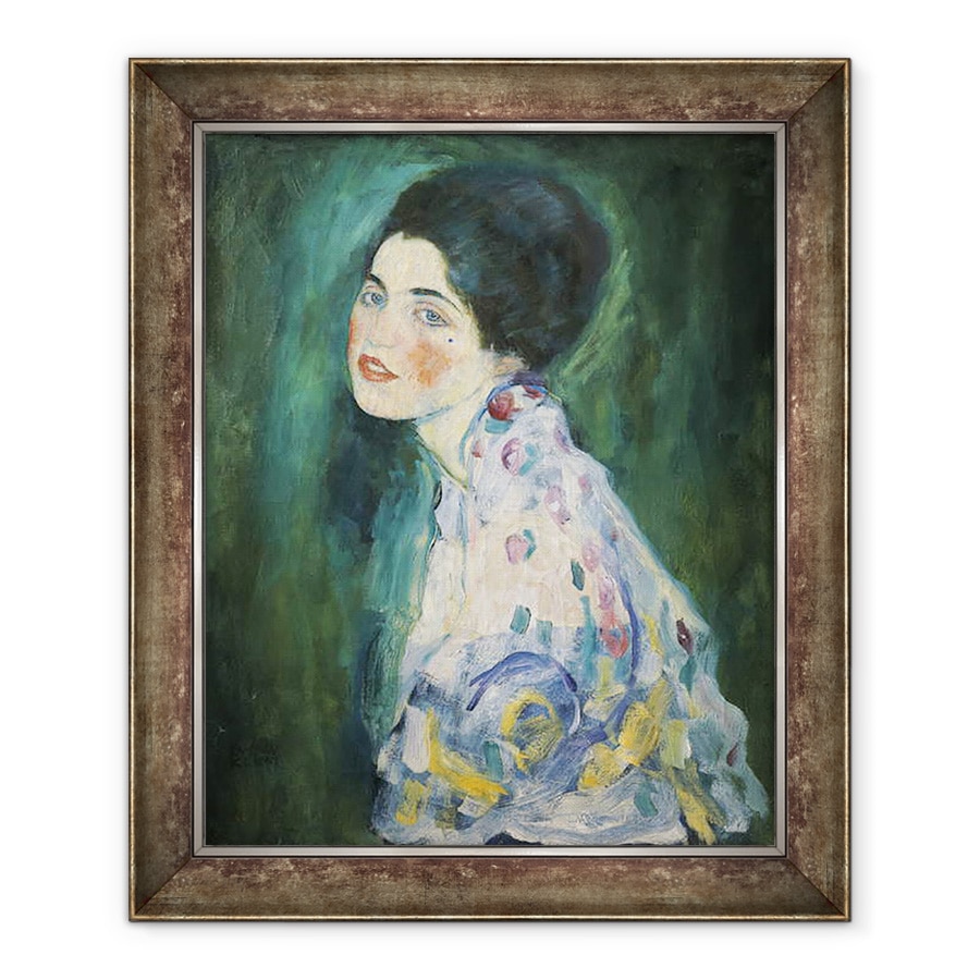 Tablou inramat - Gustav Klimt - Portret De O Tanara Femeie, 50 x 60 cm