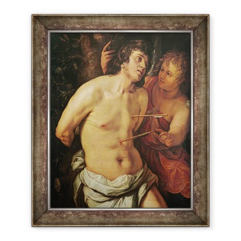 Tablou inramat - Hendrik Goltzius - St. Sebastian, 70 x 85 cm Tablou inramat - Hendrik Goltzius - St. Sebastian, 70 x 85 cm