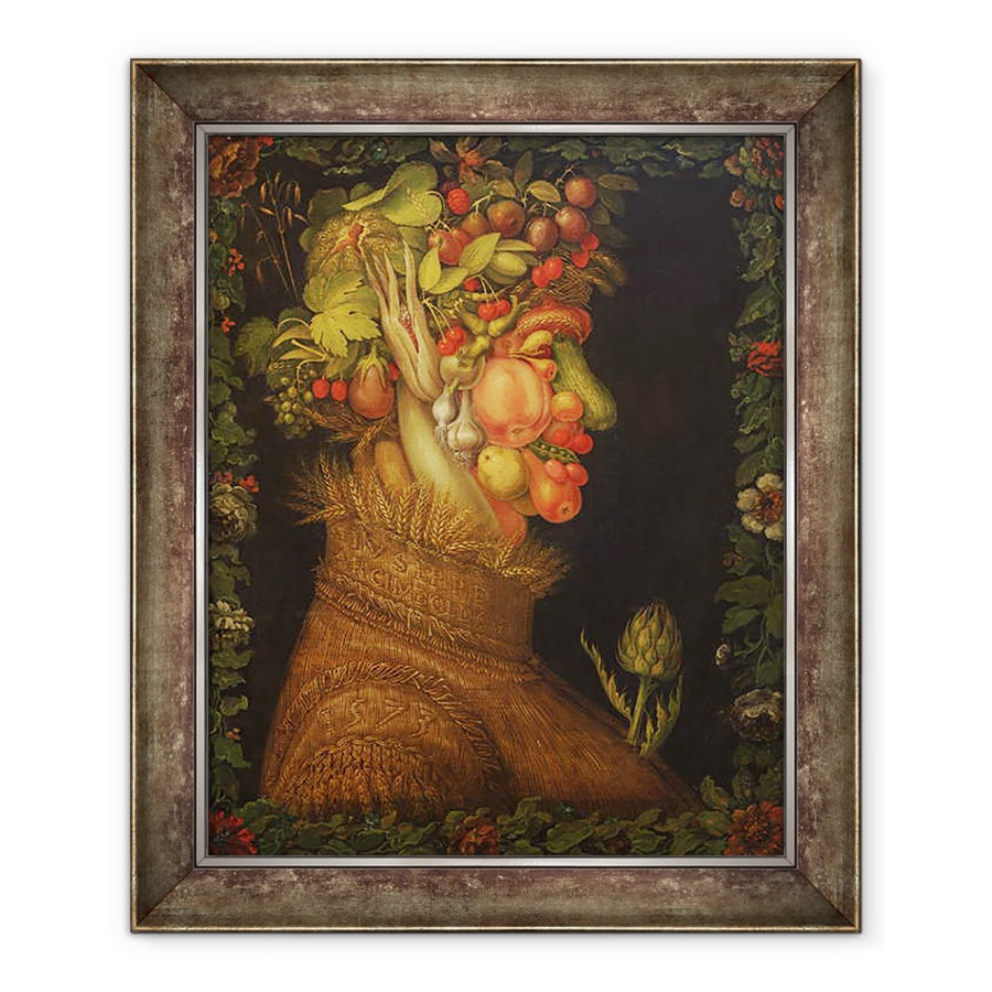Tablou inramat - Giuseppe Arcimboldo - vara, 70 x 85 cm