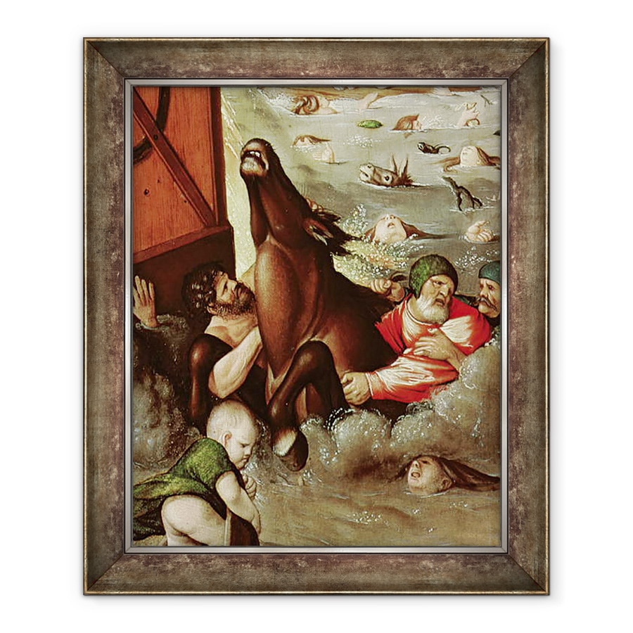 Tablou inramat - Hans Baldung Grien - Potopul I, 70 x 85 cm