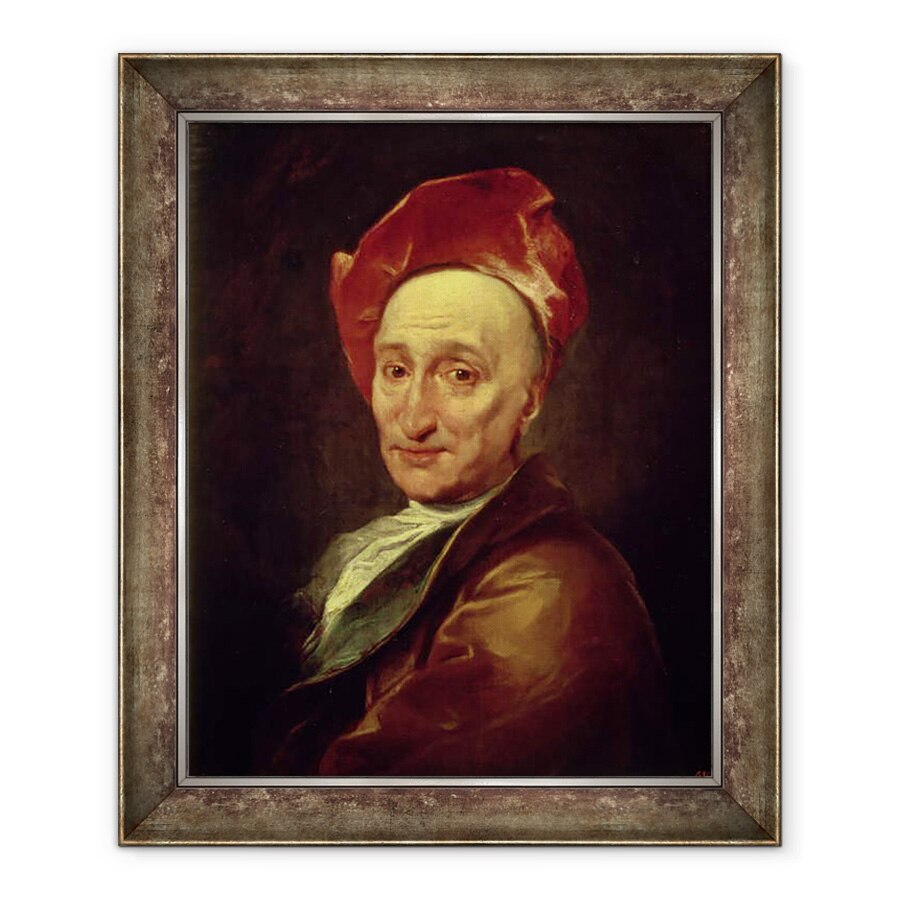 Tablou inramat - Hyacinthe Francois Rigaud - Portret De Bernard Le Bovier, 70 x 85 cm