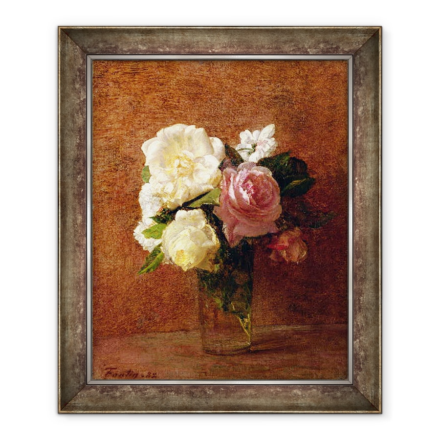 Tablou inramat - Ignace Henri Jean Fantin-Latour - Trandafiri II, 90 x 110 cm