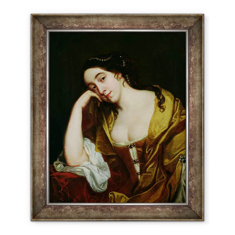 Tablou inramat - Jacques van Loo - Melancolie, 70 x 85 cm