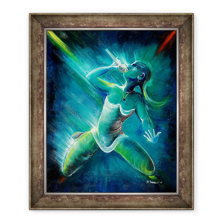 Tablou inramat - Ikahl Beckford - Asta e ea., 90 x 110 cm