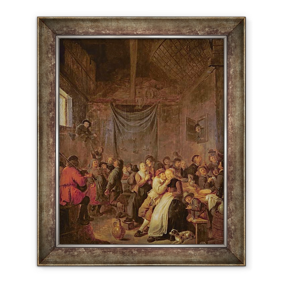 Tablou inramat - Jan Miense Molenaer - A douasprezecea noapte, 70 x 85 cm