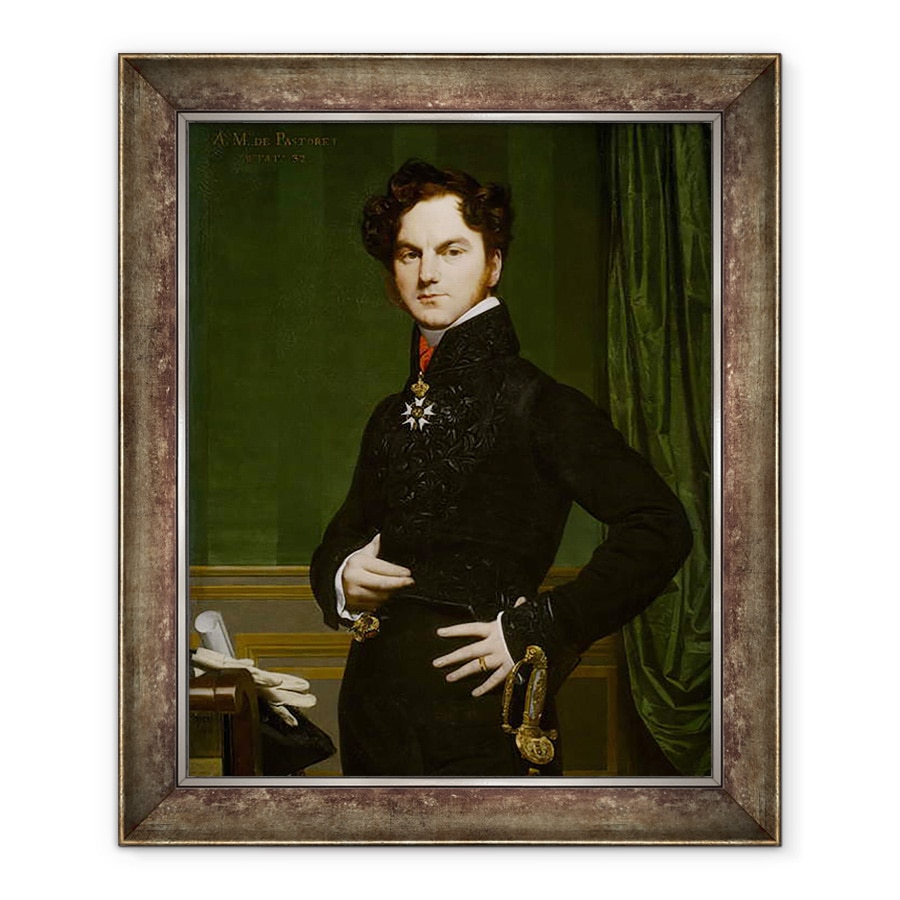 Tablou inramat - Jean Auguste Dominique Ingres - Amédée-David, contele de Pastoret, 70 x 85 cm