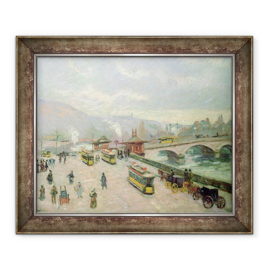 Tablou inramat - Jean Baptiste Armand Guillaumin - Pont Corneille la Rouen, 90 x 110 cm