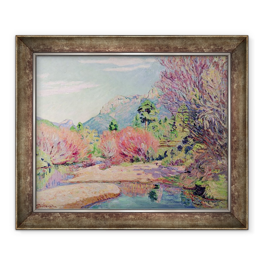 Tablou inramat - Jean Baptiste Armand Guillaumin - Bancile din Sedelle la Crozant, 90 x 110 cm
