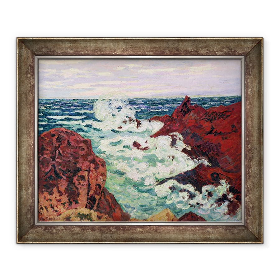 Tablou inramat - Jean Baptiste Armand Guillaumin - Furtuna la Agay, 90 x 110 cm