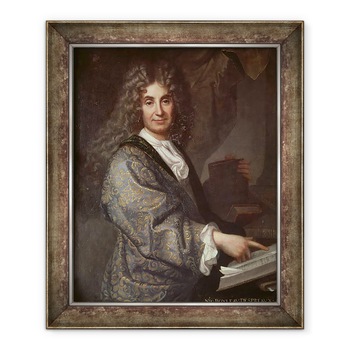 Tablou inramat - Jean Baptiste Santerre - Nicolas Boileau 1636-1711, 90 x 110 cm Tablou inramat - Jean Baptiste Santerre - Nicolas Boileau 1636-1711, 90 x 110 cm