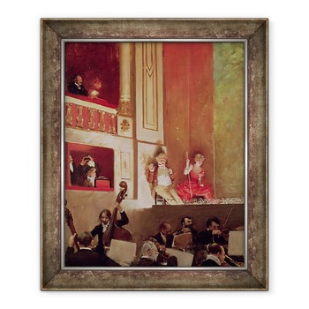 Tablou inramat - Jean Beraud - Revue la Teatrul de Varietes, 90 x 110 cm Tablou inramat - Jean Beraud - Revue la Teatrul de Varietes, 90 x 110 cm