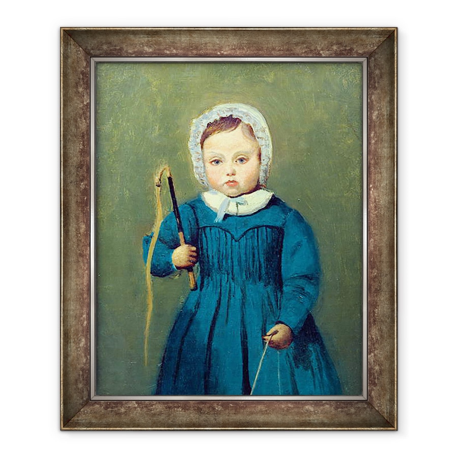 Tablou inramat - Jean Baptiste Camille Corot - Louis Robert 1841-77 c.1843-44, 70 x 85 cm