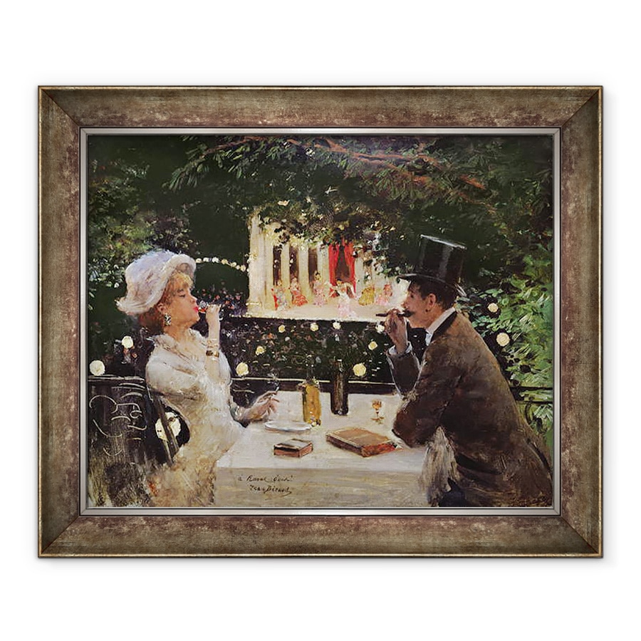 Tablou inramat - Jean Beraud - Cina la Les Ambassadeurs, 70 x 85 cm