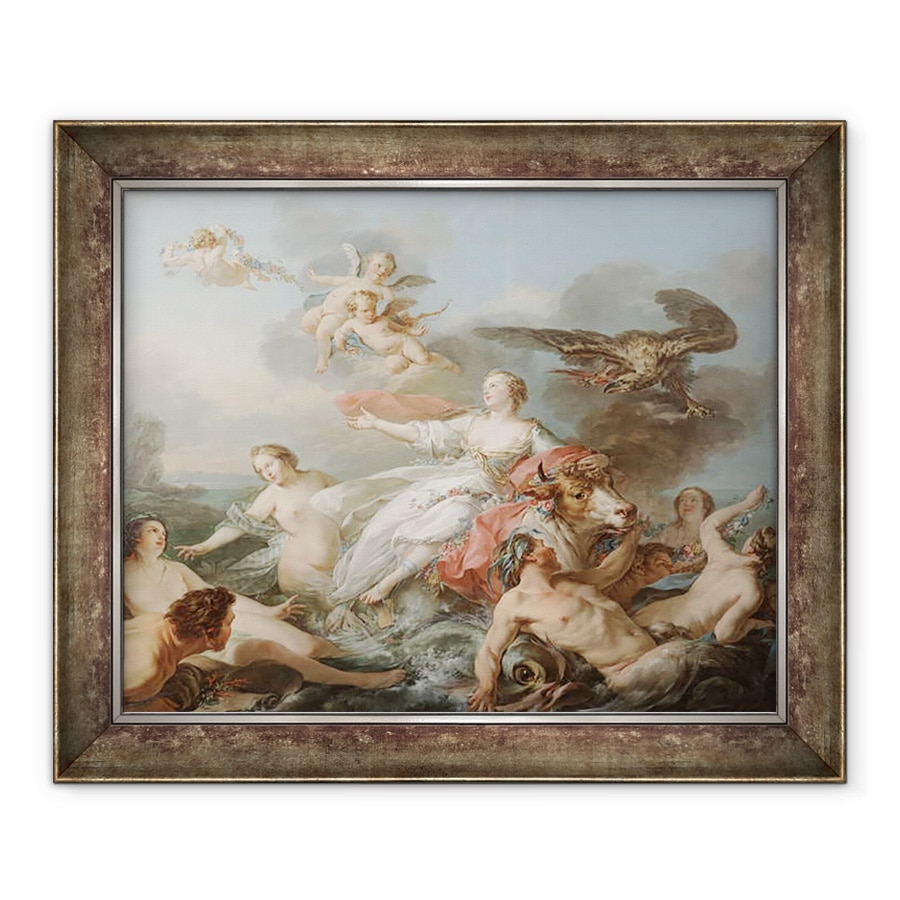 Tablou inramat - Jean Baptiste Marie Pierre - Rapirea Europei, 90 x 110 cm