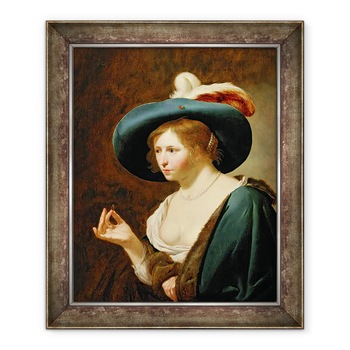 Tablou inramat - Jan van Bijlert - Logodna - Mireasa, 90 x 110 cm Tablou inramat - Jan van Bijlert - Logodna - Mireasa, 90 x 110 cm