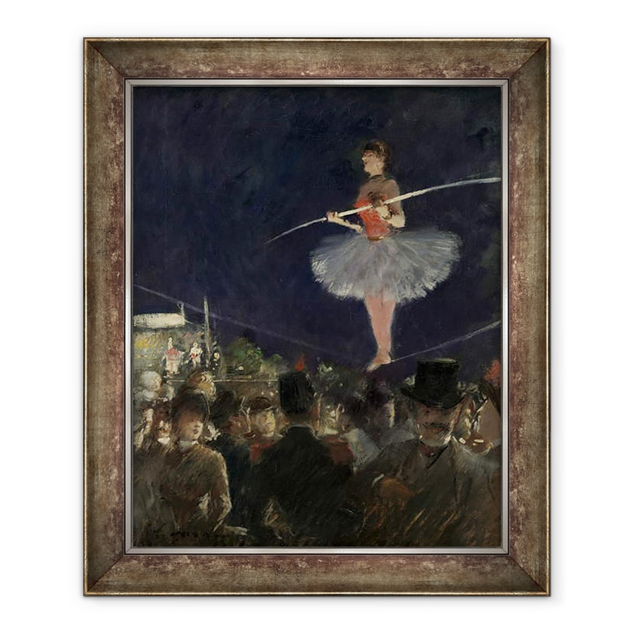Tablou inramat - Jean Louis Forain - Plimbare cu franghie stransa, 70 x 85 cm