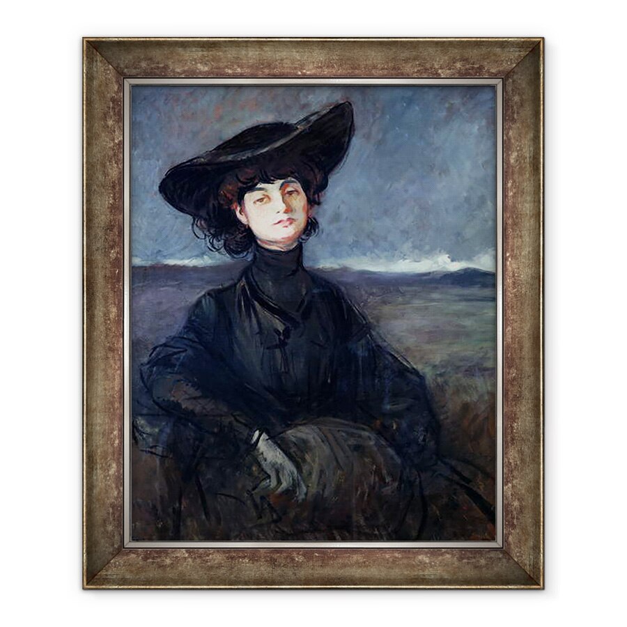 Tablou inramat - Jean Louis Forain - Anna de Noailles 1876-1933, 70 x 85 cm