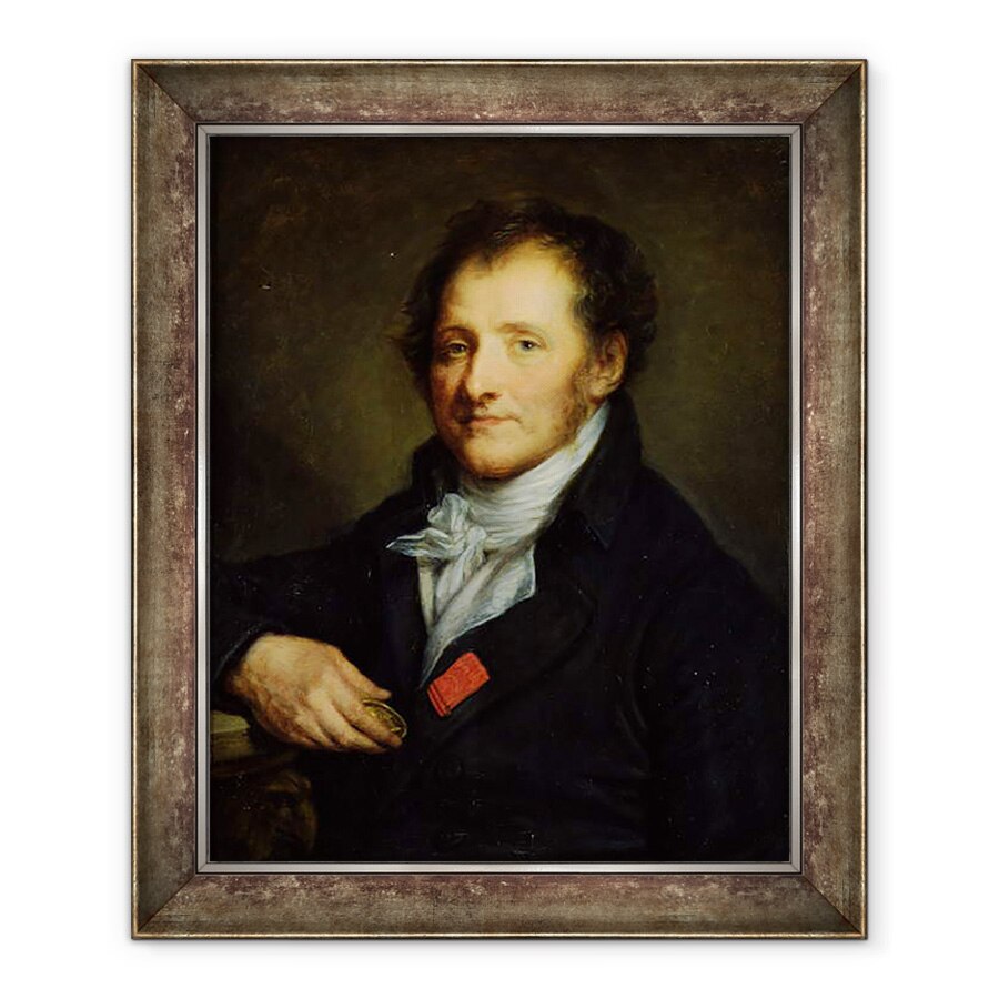 Tablou inramat - Jean Baptiste Greuze - Baronul Dominique Vivant Denon 1745-1825, 70 x 85 cm