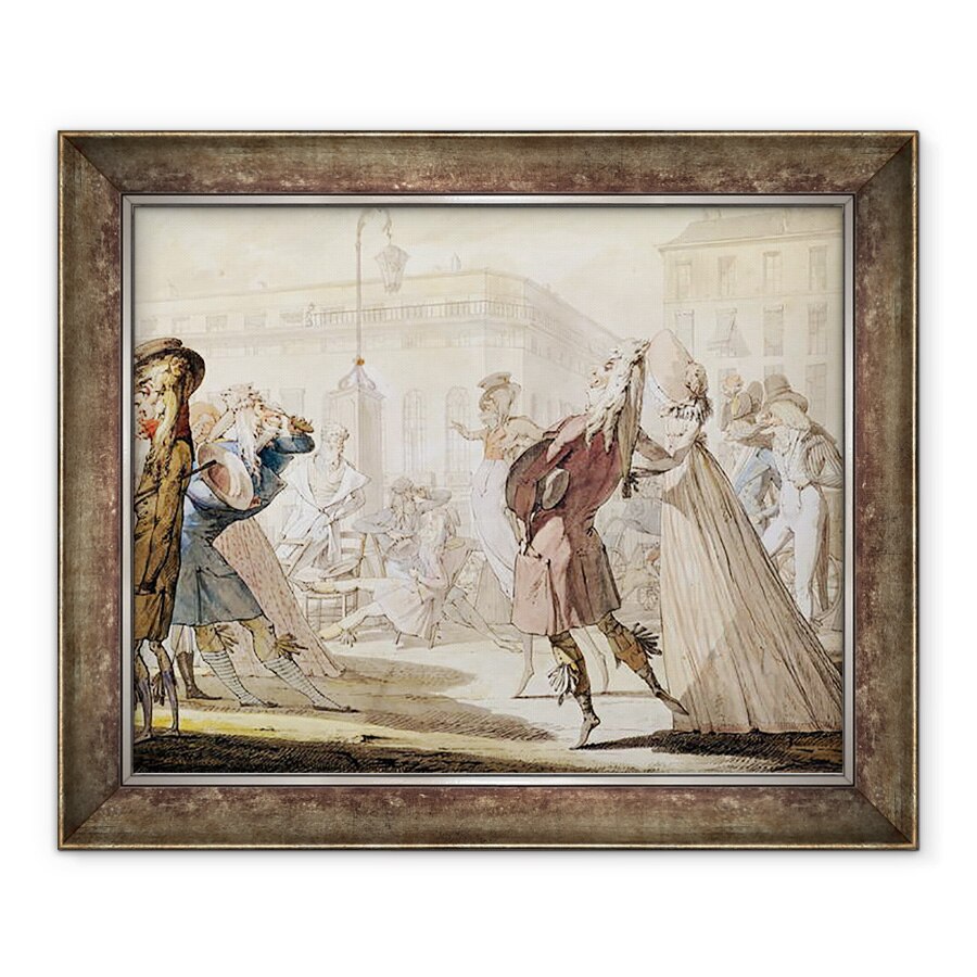 Tablou inramat - Jean-Baptiste Isabey - Le Petit Coblentz, 50 x 60 cm