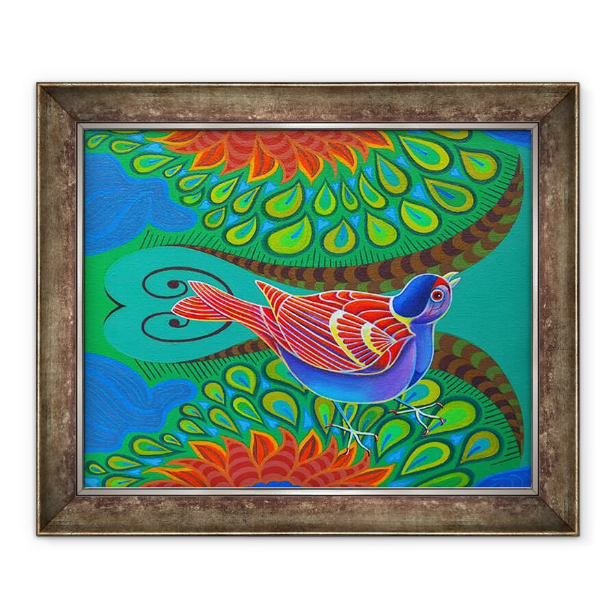 Tablou inramat - Jane Tattersfield - Vrabie copac, 2012, 90 x 110 cm