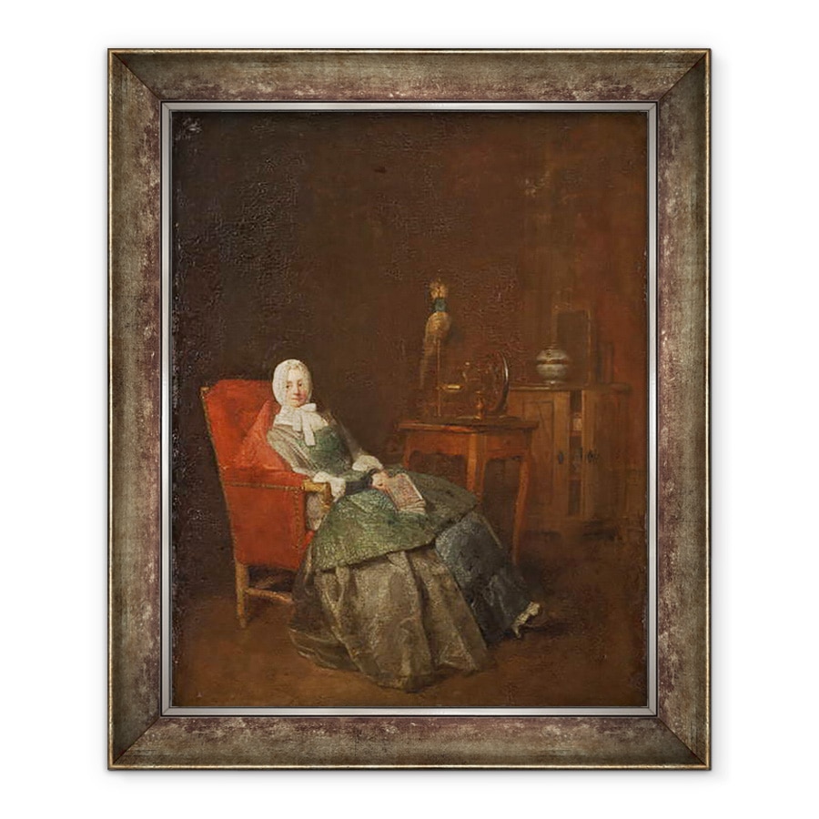 Tablou inramat - Jean-Baptiste Simeon Chardin - Placeri domestice, 70 x 85 cm