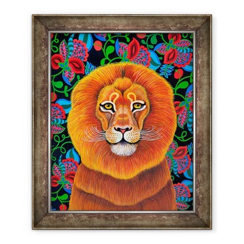 Tablou inramat - Jane Tattersfield - Leu, 2020, 90 x 110 cm Tablou inramat - Jane Tattersfield - Leu, 2020, 90 x 110 cm