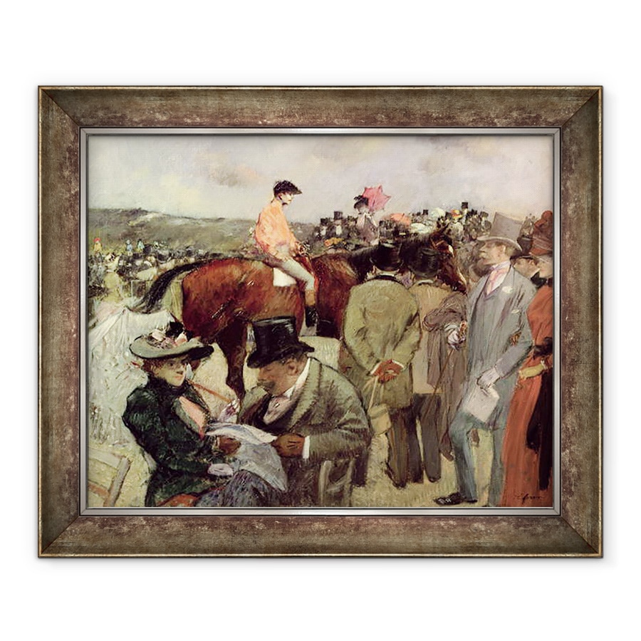 Tablou inramat - Jean Louis Forain - Cursa de cai, 70 x 85 cm