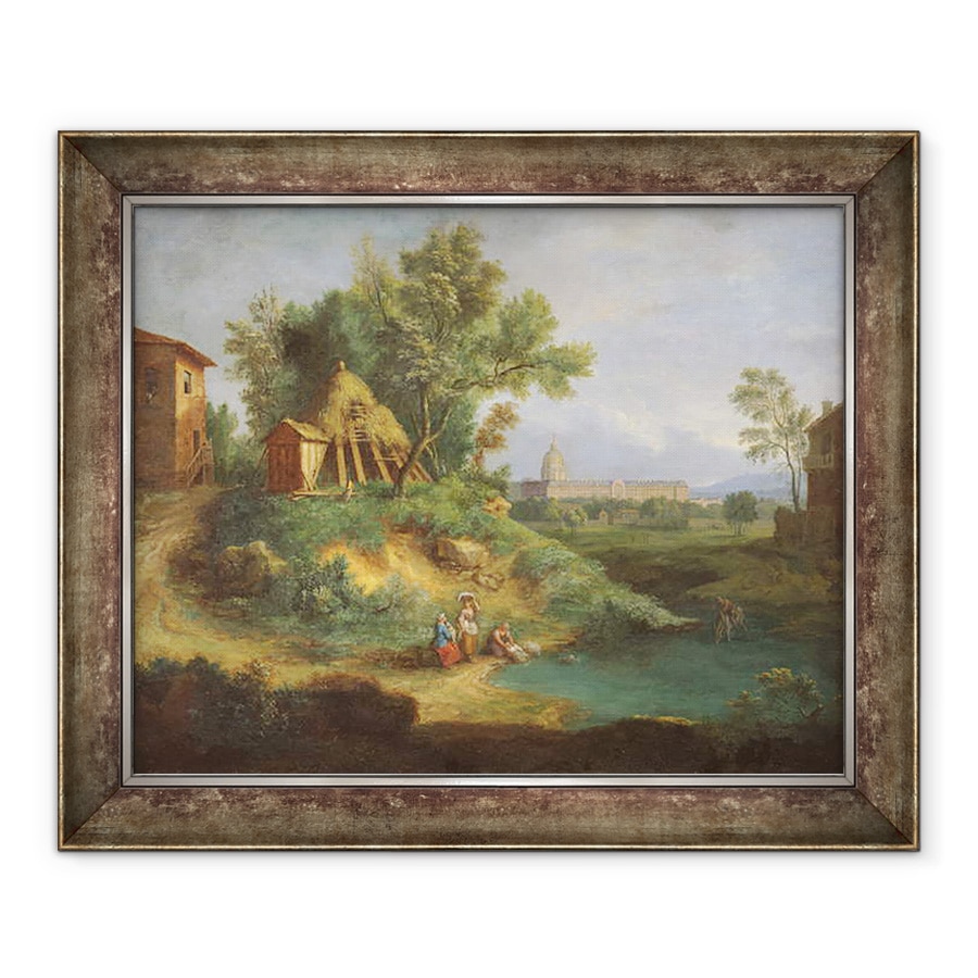 Tablou inramat - Jean-Francois Millet the Younger - Hotel des Invalides, 70 x 85 cm