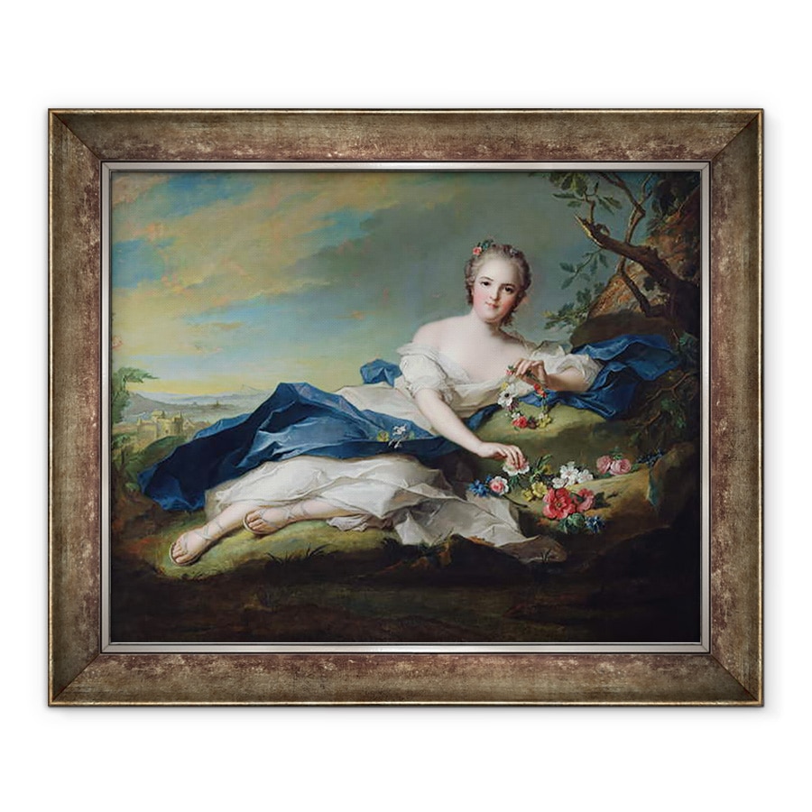 Tablou inramat - Jean-Marc Nattier - Portret De Henriette de France, 50 x 60 cm