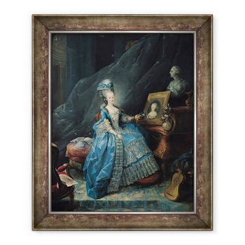 Tablou inramat - Jean-Baptiste Andre Gautier D'Agoty - Marie-Therese de Savoie 1756-1805 1775, 50 x 60 cm Tablou inramat - Jean-Baptiste Andre Gautier D'Agoty - Marie-Therese de Savoie 1756-1805 1775, 50 x 60 cm