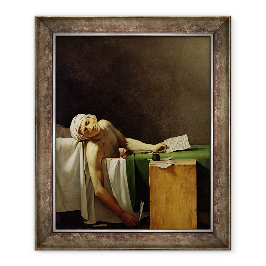Tablou inramat - Jerome Martin Langlois - Moartea lui Marat, 70 x 85 cm