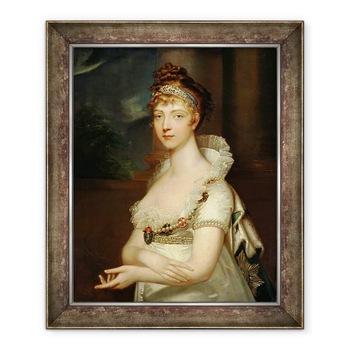 Tablou inramat - Jean Laurent Mosnier - Empress Elizabeth Alexejevna 1779-1826, 70 x 85 cm Tablou inramat - Jean Laurent Mosnier - Empress Elizabeth Alexejevna 1779-1826, 70 x 85 cm