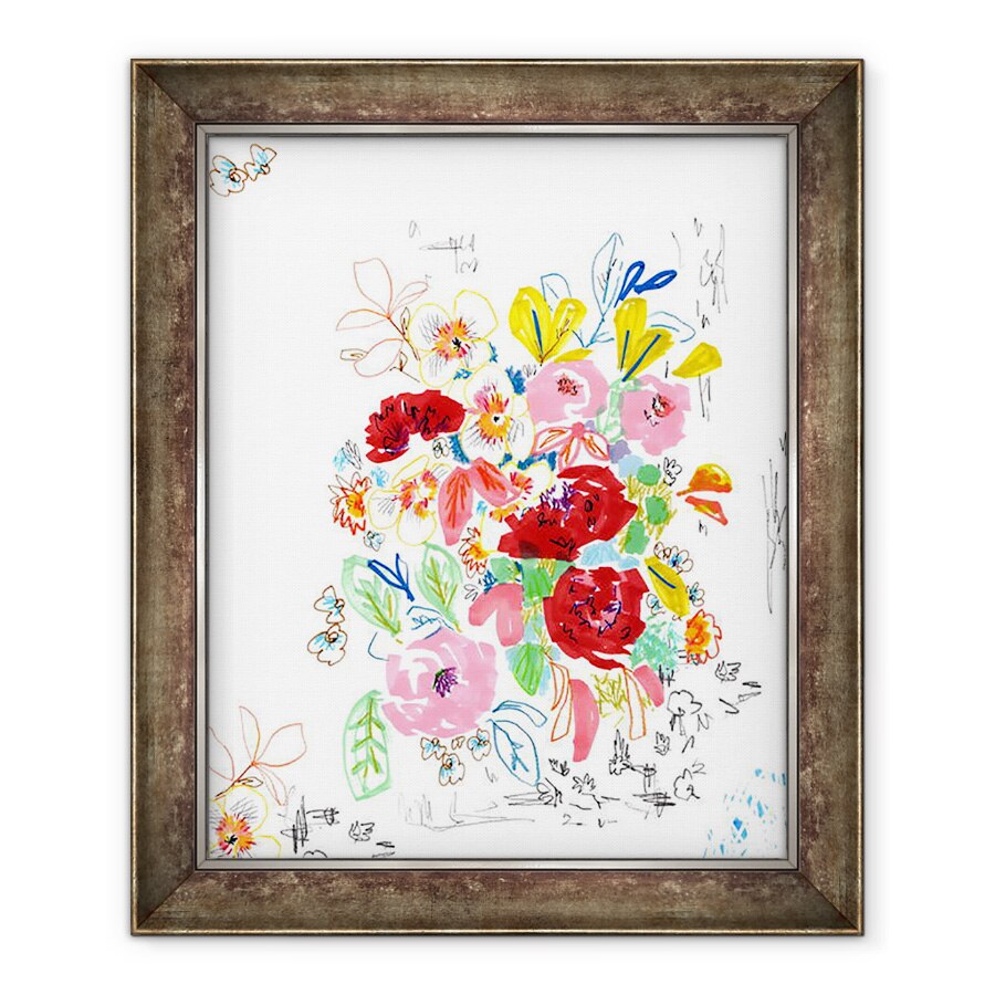 Tablou inramat - Jo Chambers - Schita Florala 3, 70 x 85 cm