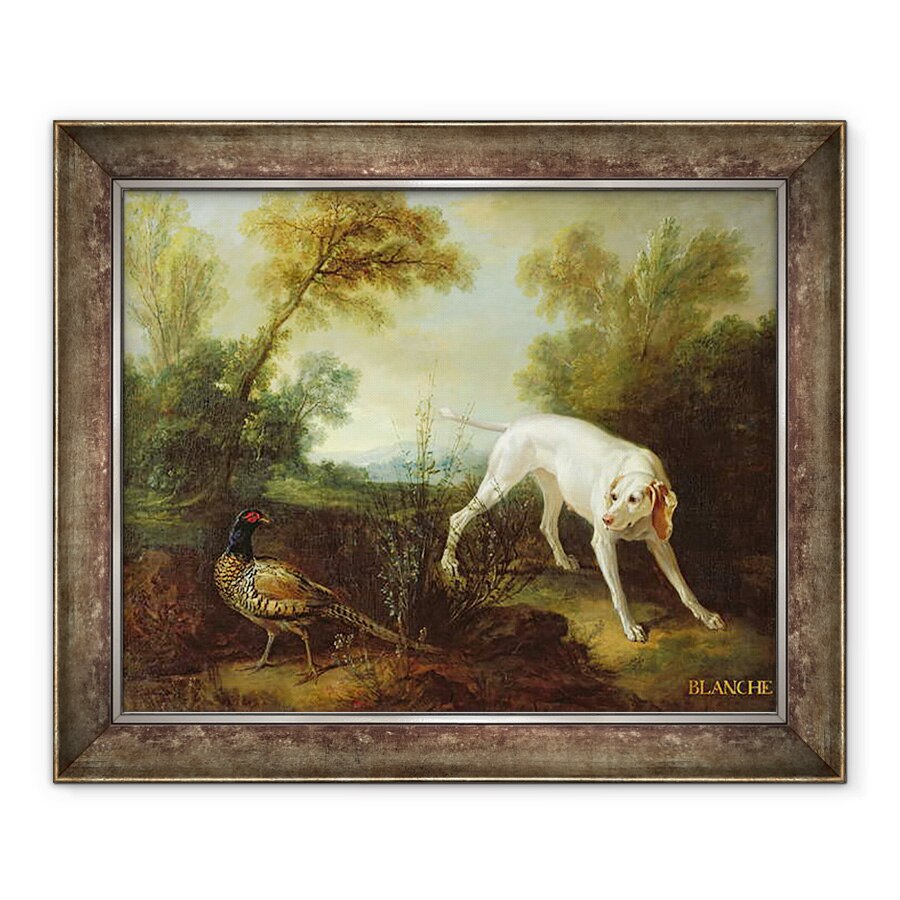 Tablou inramat - Jean-Baptiste Oudry - Blanche, 50 x 60 cm