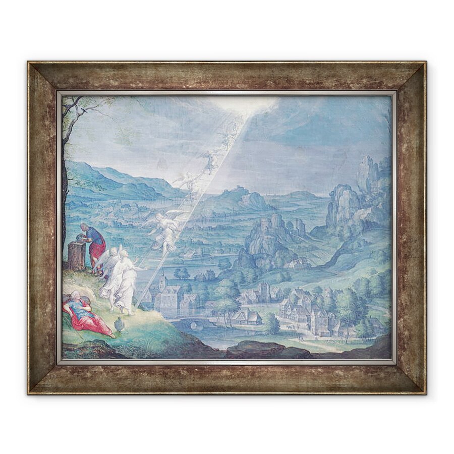 Tablou inramat - Johann Wilhelm Baur - Visul lui Iacov, 70 x 85 cm