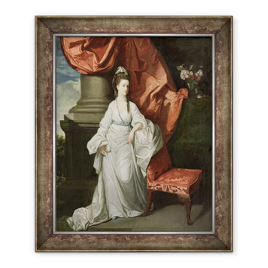 Tablou inramat - Johann Zoffany - Lady Grant, sotia lui Sir James Grant, Bt., 70 x 85 cm