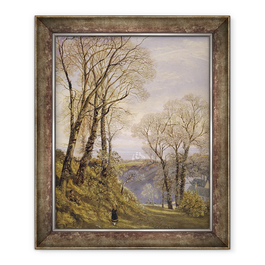 Tablou inramat - John Brett - Februarie in Insula Wight, 70 x 85 cm