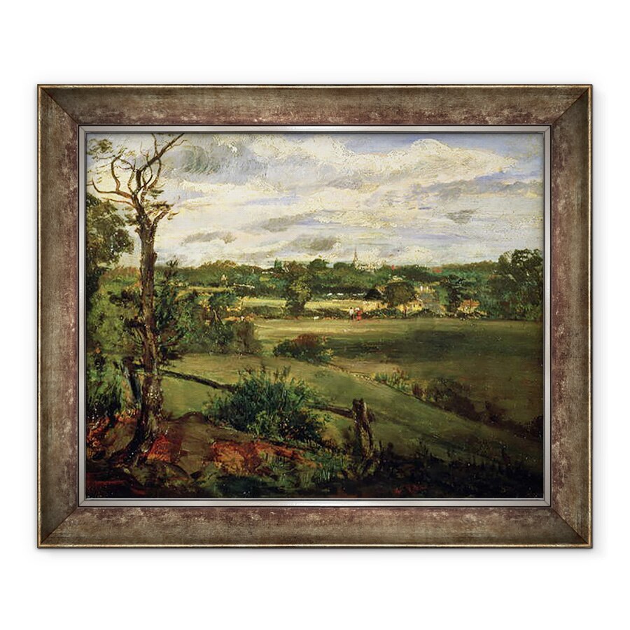 Tablou inramat - John Constable - Vedere la Highgate din Hampstead Heath, 50 x 60 cm