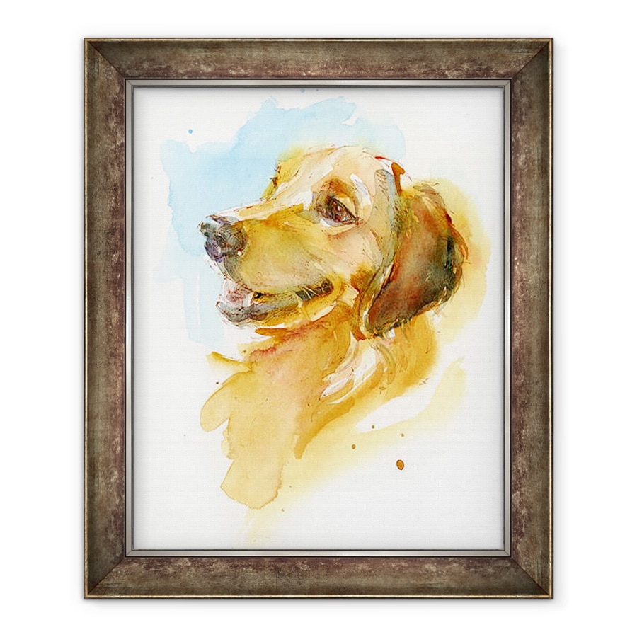 Tablou inramat - John Keeling - Golden Retriever, 2017, 70 x 85 cm