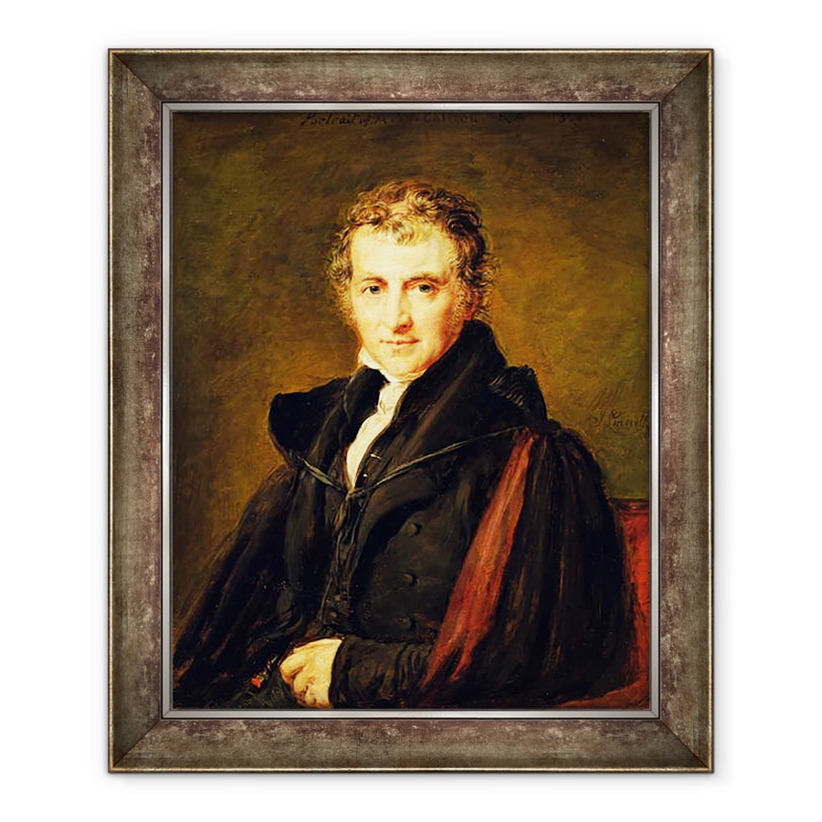 Tablou inramat - John Linnell - Sir Augustus Wall Callcott 1799-1844 1847, 70 x 85 cm