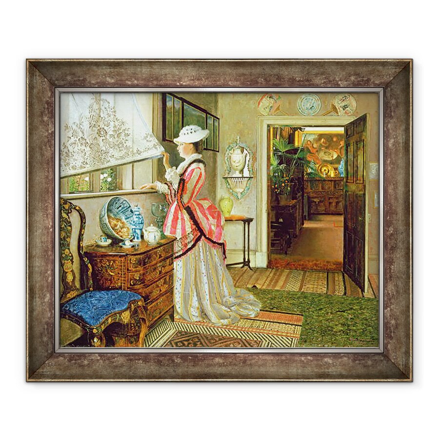 Tablou inramat - John Atkinson Grimshaw - vara, 70 x 85 cm