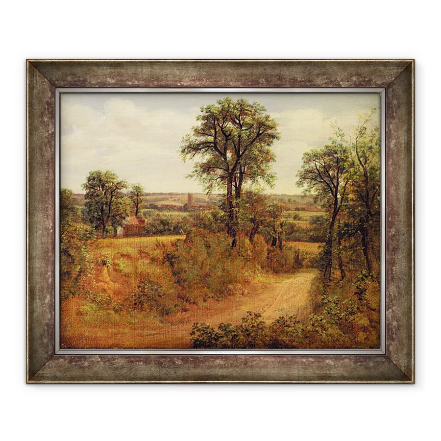 Tablou inramat - John Constable - O alee langa Dedham, 70 x 85 cm