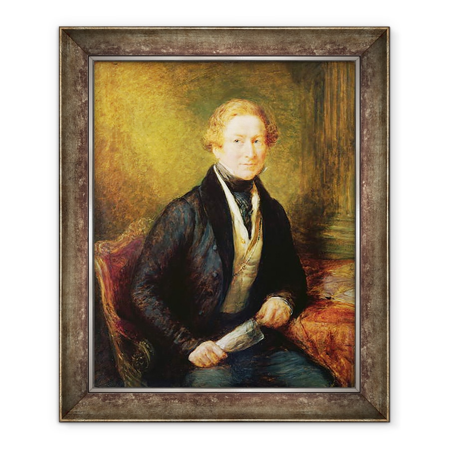 Tablou inramat - John Linnell - Sir Robert Peel, 70 x 85 cm
