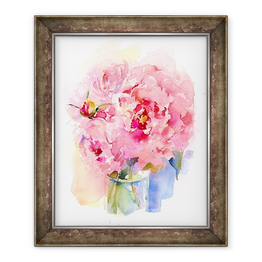 Tablou inramat - John Keeling - Buchet de bujori, 2016, 70 x 85 cm