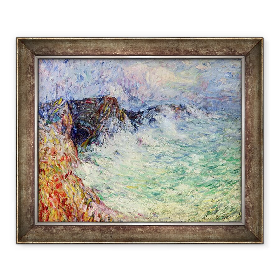 Tablou inramat - John Peter Russell - Insula Belle, 70 x 85 cm