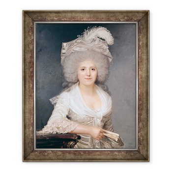 Tablou inramat - Joseph Boze - Portrait of Madame Jeanne-Louise-Henriette Campan 1752-1822 1786, 50 x 60 cm Tablou inramat - Joseph Boze - Portrait of Madame Jeanne-Louise-Henriette Campan 1752-1822 1786, 50 x 60 cm