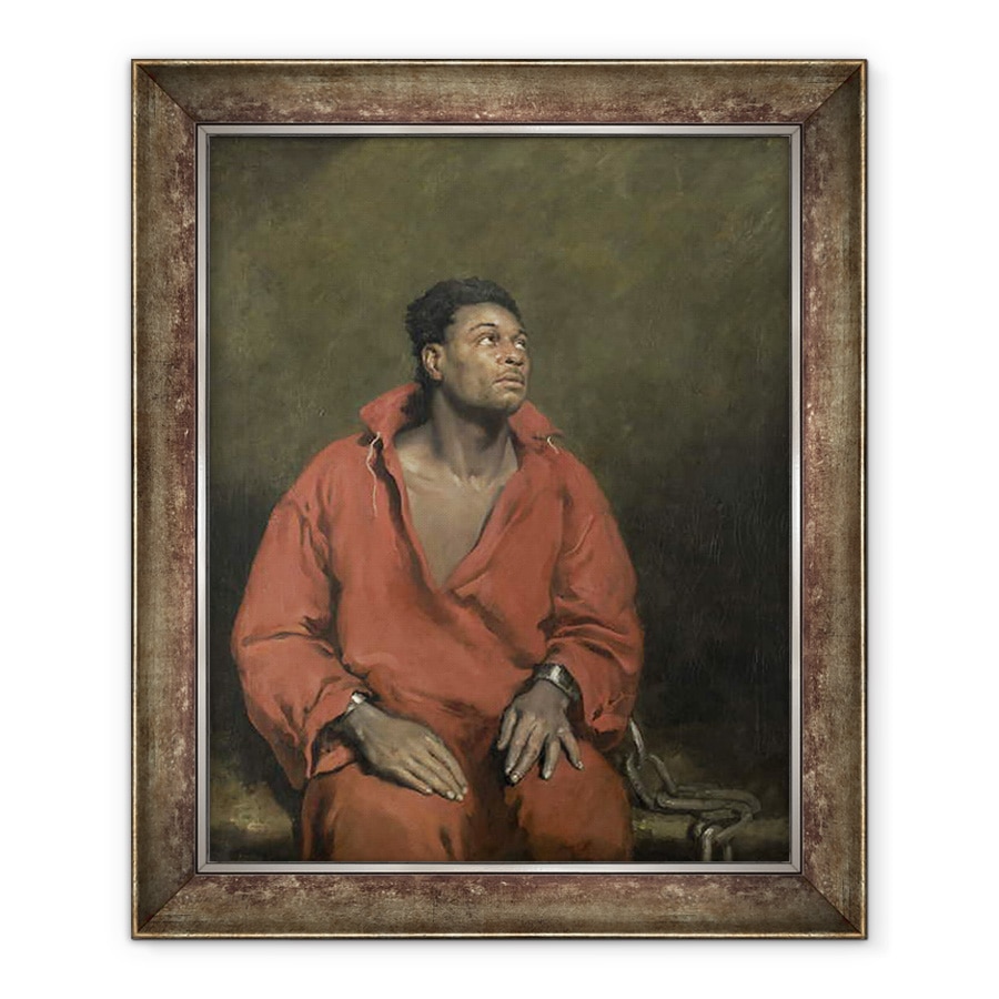 Tablou inramat - John Simpson - Sclavul captiv, 70 x 85 cm