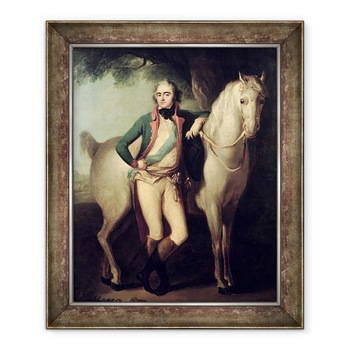 Tablou inramat - Josef Grassi - Printul Josef Anton Poniatowski 1763-1813 de calul sau, 70 x 85 cm Tablou inramat - Josef Grassi - Printul Josef Anton Poniatowski 1763-1813 de calul sau, 70 x 85 cm