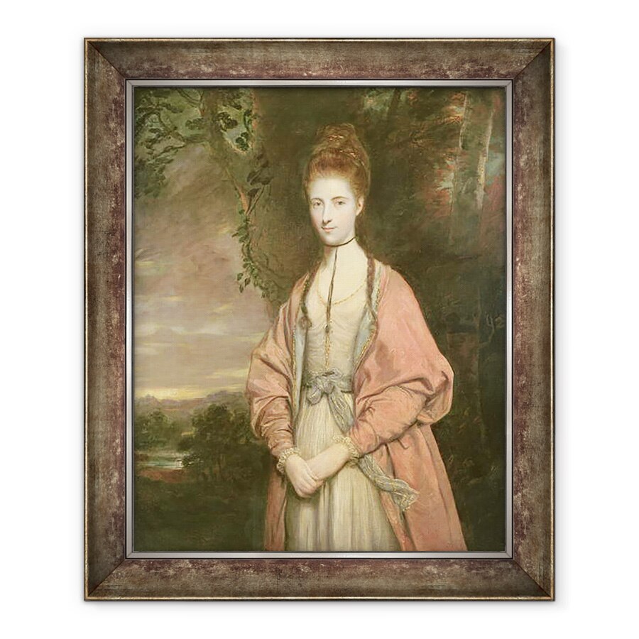 Tablou inramat - Joshua Reynolds - Damer Anne Seymour 1749-1828, 50 x 60 cm